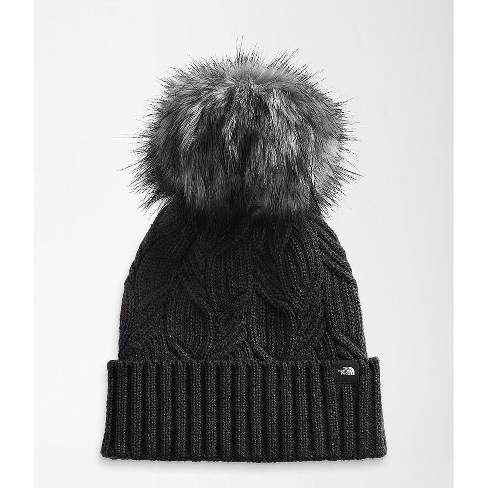 The North Face Oh-Mega Fur Pom Γυναικεια Σκουφοσ - Μαυρα (ABGZ94215)